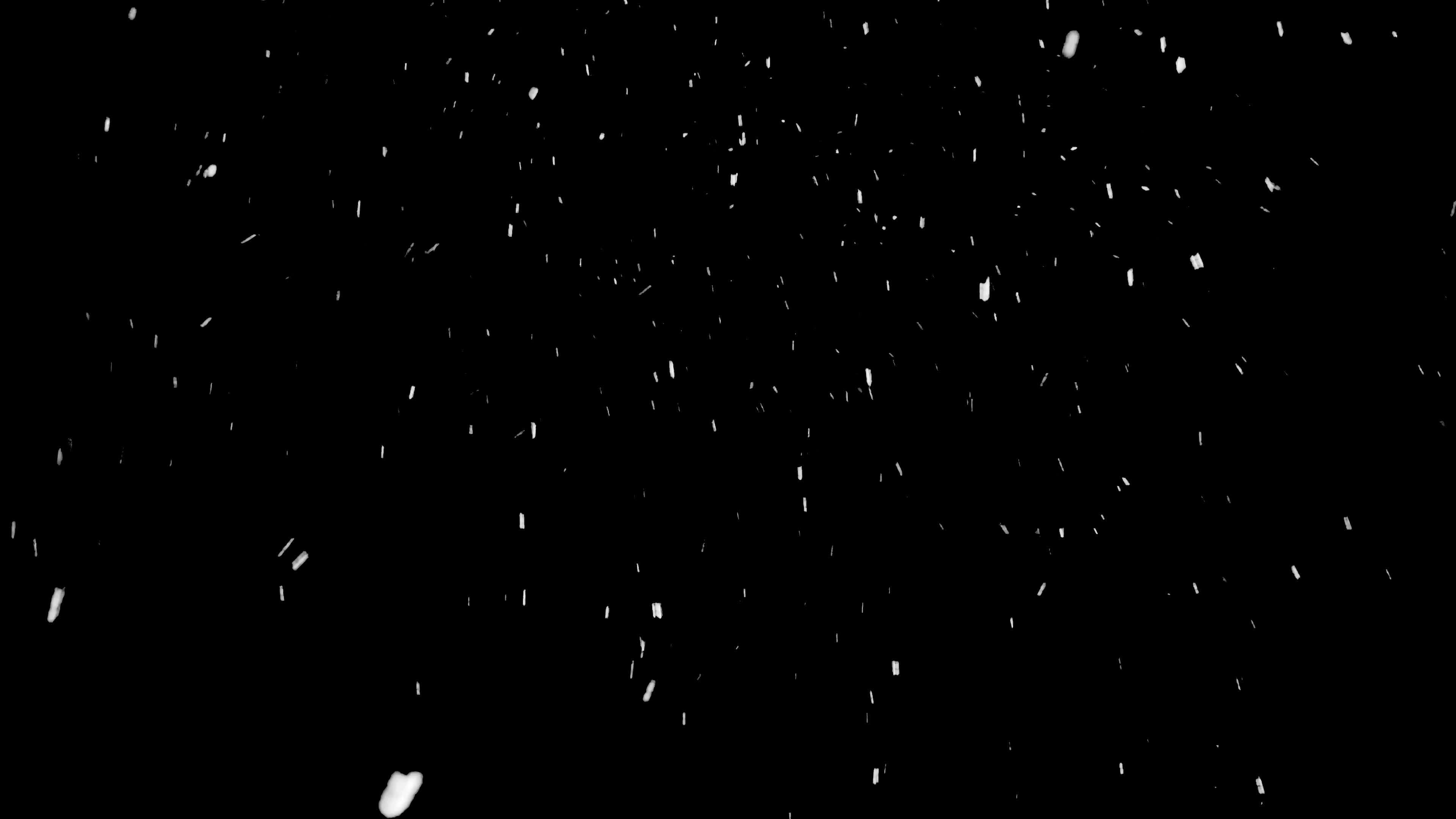 Real Snowfall Seamless Loop for Matte Project Overlays 38241525 Stock