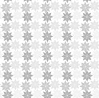 Vector seamless monochrome texture in the form of gray floral patterns on a white background
