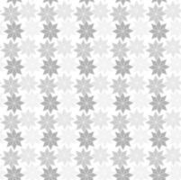 Vector seamless monochrome texture in the form of gray floral patterns on a white background