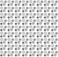 Seamless texture in the form of an abstract monochrome pattern of gray circles on a white background vector