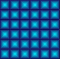 Geometric seamless texture in the form of squares on a blue gradient background vector