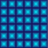 Geometric seamless texture in the form of squares on a blue gradient background vector