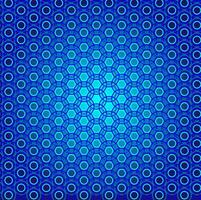 Abstract pattern in the form of a geometric pattern on a blue background vector