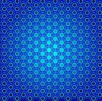 Abstract pattern in the form of a geometric pattern on a blue background vector