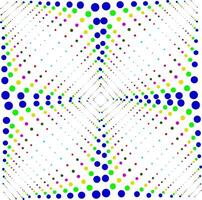 vector resumen modelo en el formar de de colores puntos y cuadriláteros en un blanco antecedentes