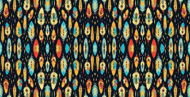 Seamless batik pattern,Seamless tribal batik pattern,and Seamless motif pattern resemble ethnic boho, Aztec,and ikat styles.designed for use in satin,wallpaper,fabric,curtain,carpet,Batik Embroidery vector
