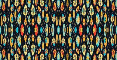 Seamless batik pattern,Seamless tribal batik pattern,and Seamless motif pattern resemble ethnic boho, Aztec,and ikat styles.designed for use in satin,wallpaper,fabric,curtain,carpet,Batik Embroidery vector