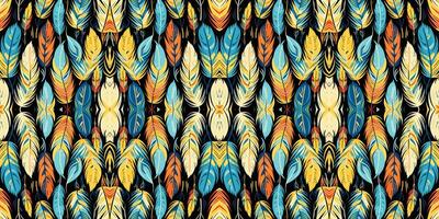 Seamless batik pattern,Seamless tribal batik pattern,and Seamless motif pattern resemble ethnic boho, Aztec,and ikat styles.designed for use in satin,wallpaper,fabric,curtain,carpet,Batik Embroidery vector