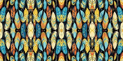 Seamless batik pattern,Seamless tribal batik pattern,and Seamless motif pattern resemble ethnic boho, Aztec,and ikat styles.designed for use in satin,wallpaper,fabric,curtain,carpet,Batik Embroidery vector