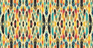 Seamless batik pattern,Seamless tribal batik pattern,and Seamless motif pattern resemble ethnic boho, Aztec,and ikat styles.designed for use in satin,wallpaper,fabric,curtain,carpet,Batik Embroidery vector