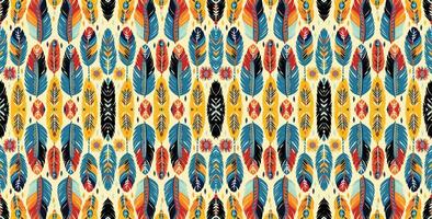 Seamless batik pattern,Seamless tribal batik pattern,and Seamless motif pattern resemble ethnic boho, Aztec,and ikat styles.designed for use in satin,wallpaper,fabric,curtain,carpet,Batik Embroidery vector