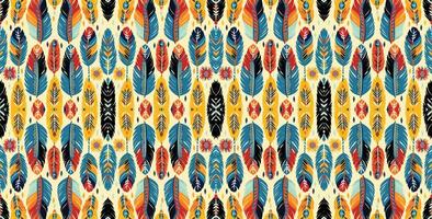 Seamless batik pattern,Seamless tribal batik pattern,and Seamless motif pattern resemble ethnic boho, Aztec,and ikat styles.designed for use in satin,wallpaper,fabric,curtain,carpet,Batik Embroidery vector