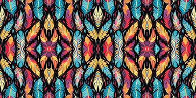 Seamless batik pattern,Seamless tribal batik pattern,and Seamless motif pattern resemble ethnic boho, Aztec,and ikat styles.designed for use in satin,wallpaper,fabric,curtain,carpet,Batik Embroidery vector