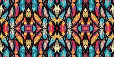 Seamless batik pattern,Seamless tribal batik pattern,and Seamless motif pattern resemble ethnic boho, Aztec,and ikat styles.designed for use in satin,wallpaper,fabric,curtain,carpet,Batik Embroidery vector