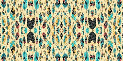 Seamless batik pattern,Seamless tribal batik pattern,and Seamless motif pattern resemble ethnic boho, Aztec,and ikat styles.designed for use in satin,wallpaper,fabric,curtain,carpet,Batik Embroidery vector