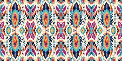 Seamless batik pattern,Seamless tribal batik pattern,and Seamless motif pattern resemble ethnic boho, Aztec,and ikat styles.designed for use in satin,wallpaper,fabric,curtain,carpet,Batik Embroidery vector