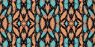 Seamless batik pattern,Seamless tribal batik pattern,and Seamless motif pattern resemble ethnic boho, Aztec,and ikat styles.designed for use in satin,wallpaper,fabric,curtain,carpet,Batik Embroidery vector