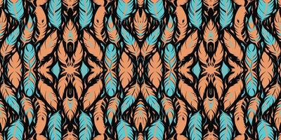 Seamless batik pattern,Seamless tribal batik pattern,and Seamless motif pattern resemble ethnic boho, Aztec,and ikat styles.designed for use in satin,wallpaper,fabric,curtain,carpet,Batik Embroidery vector