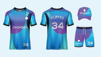 Jersey design sublimation t shirt Premium geometric pattern Incredible Vector collection for Soccer