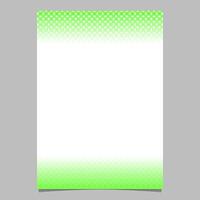 Geometrical halftone pattern brochure template - vector cover illustration from squares and circles