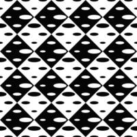 Ellipse pattern background - geometric abstract black and white vector graphic