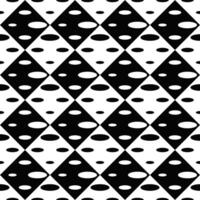 Ellipse pattern background - geometric abstract black and white vector graphic