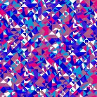 Seamless colorful triangle tile pattern background - abstract vector graphic design