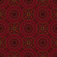 Oriental kaleidoscope pattern background - abstract dark vector illustration