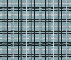 Knitting cage background in abstract style on a blue background. vector