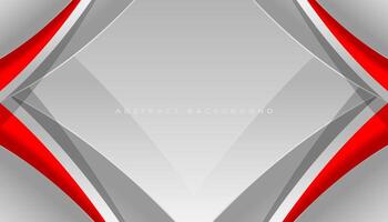 Abstract red gray gray white blank space modern futuristic background vector illustration design.