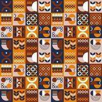 Modern trendy abstract geometric pattern background vector