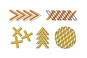 Abstract Geometric element vector