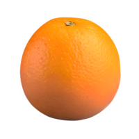 ai generado Fresco naranja aislado en transparente antecedentes png