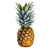 AI generated Fresh pineapple isolated on transparent background png