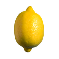 AI generated Fresh lemon isolated on transparent background png