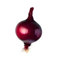 AI generated Fresh red onion isolated on transparent background png