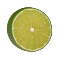 ai generiert Limette Obst auf transparent Hintergrund isoliert png