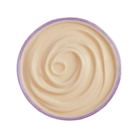 ai généré violet crème texture sur transparent Contexte isolé png