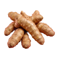 AI generated Ginger root transparent background isolated png