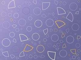 Abstract shape geometric background vector