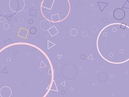 geometric shapes abstract vector