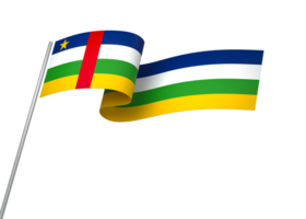 central africano república bandera elemento diseño nacional independencia día bandera cinta png