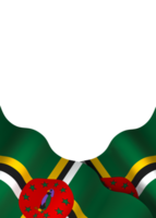 Dominica flag element design national independence day banner ribbon png