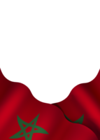 Marruecos bandera elemento diseño nacional independencia día bandera cinta png