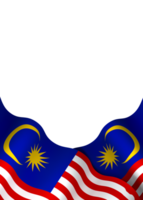Malasia bandera elemento diseño nacional independencia día bandera cinta png
