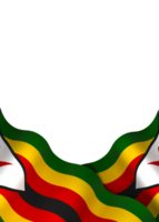 zimbabwe flagga element design nationell oberoende dag baner band png