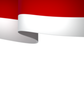 Indonesien Flagge Element Design National Unabhängigkeit Tag Banner Band png