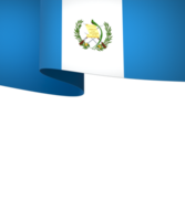 Guatemala flag element design national independence day banner ribbon png