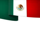 mexico flagga element design nationell oberoende dag baner band png