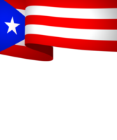 puerto rico Flagge Element Design National Unabhängigkeit Tag Banner Band png